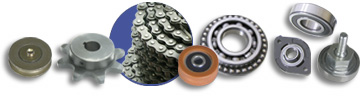 Photo of Bearings, rollers, sprocket, ball bearings